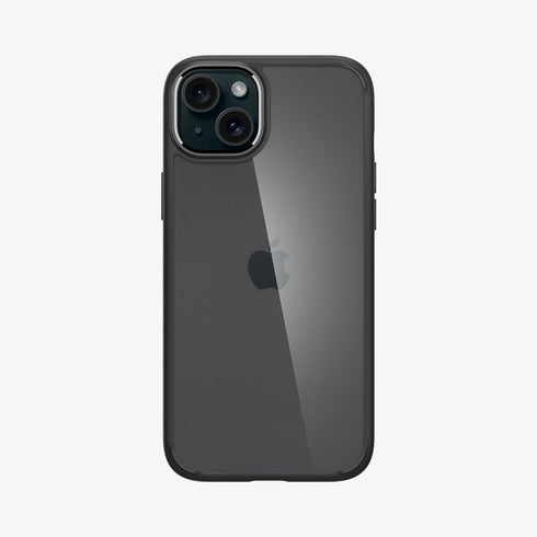 ACS07209 - iPhone 15 Series Ultra Hybrid Case in Natural Titanium showing the back
